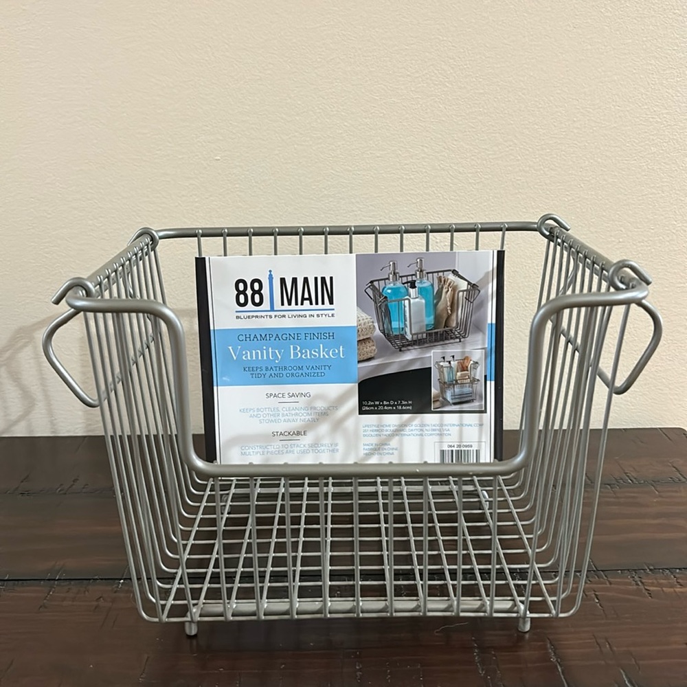 88 Main vanity Basket